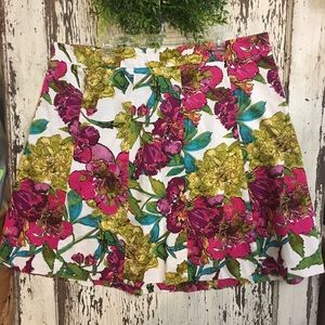 Cute skirt with flowers